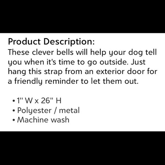 Orange Ribbon Puppy Potty Training Bells - Picture 5 of 6